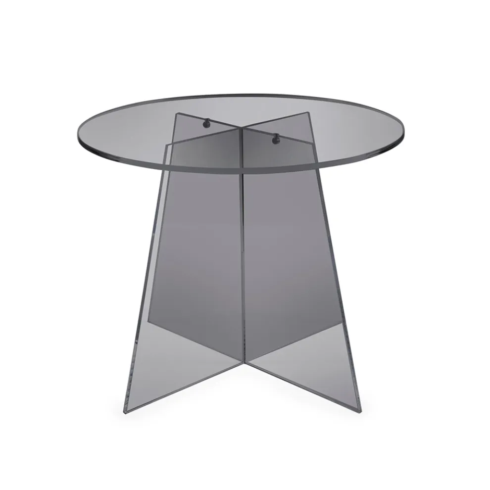 Plexiglas-Couchtisch mit verschiedenen Ausführungen, hergestellt in Italien – Aurora