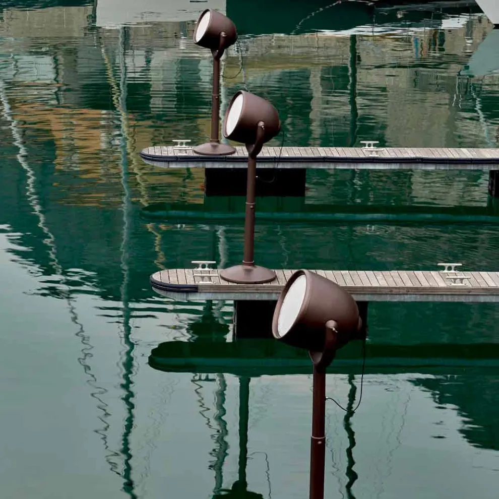 Poleasy Design Stehleuchte im Freien, 2 Farben - Hollywood von Myyour