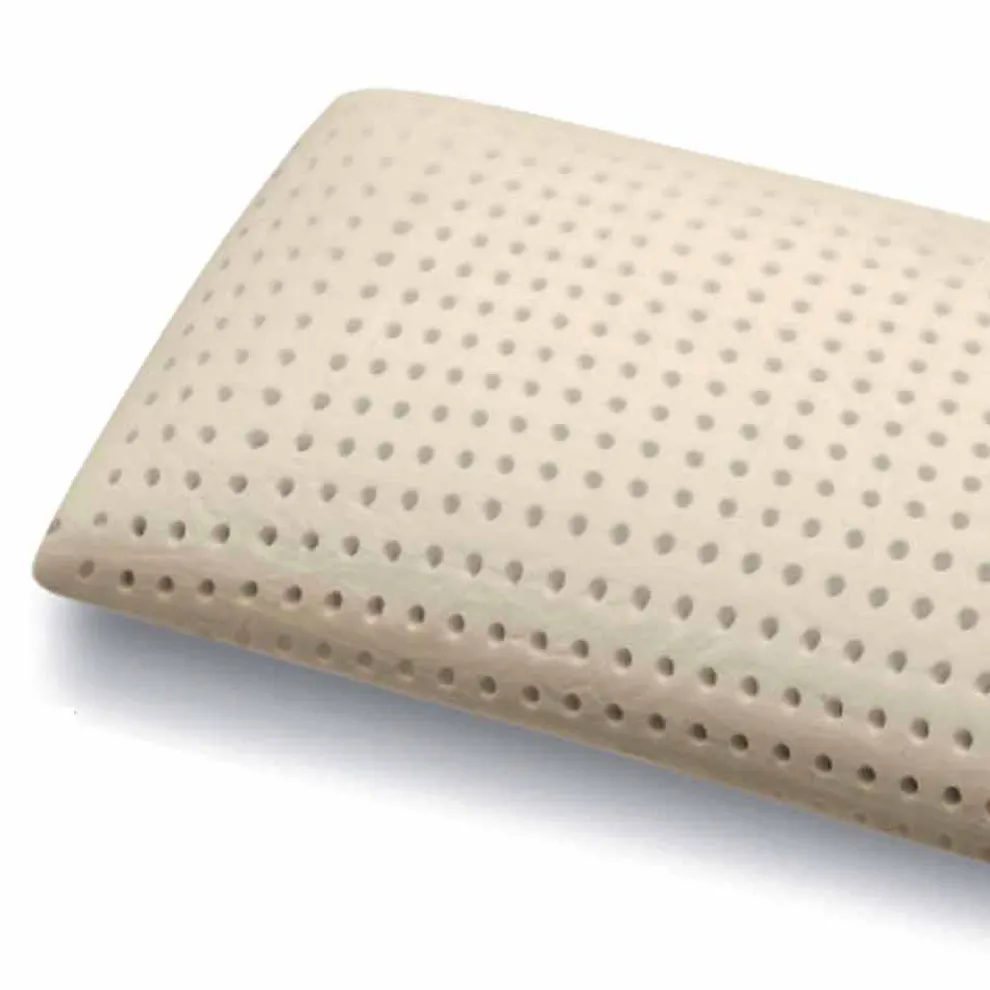 Kopfkissen aus Memory Foam peforiert H 15 cm Made in Italy, 2 Stücke – Tolosa