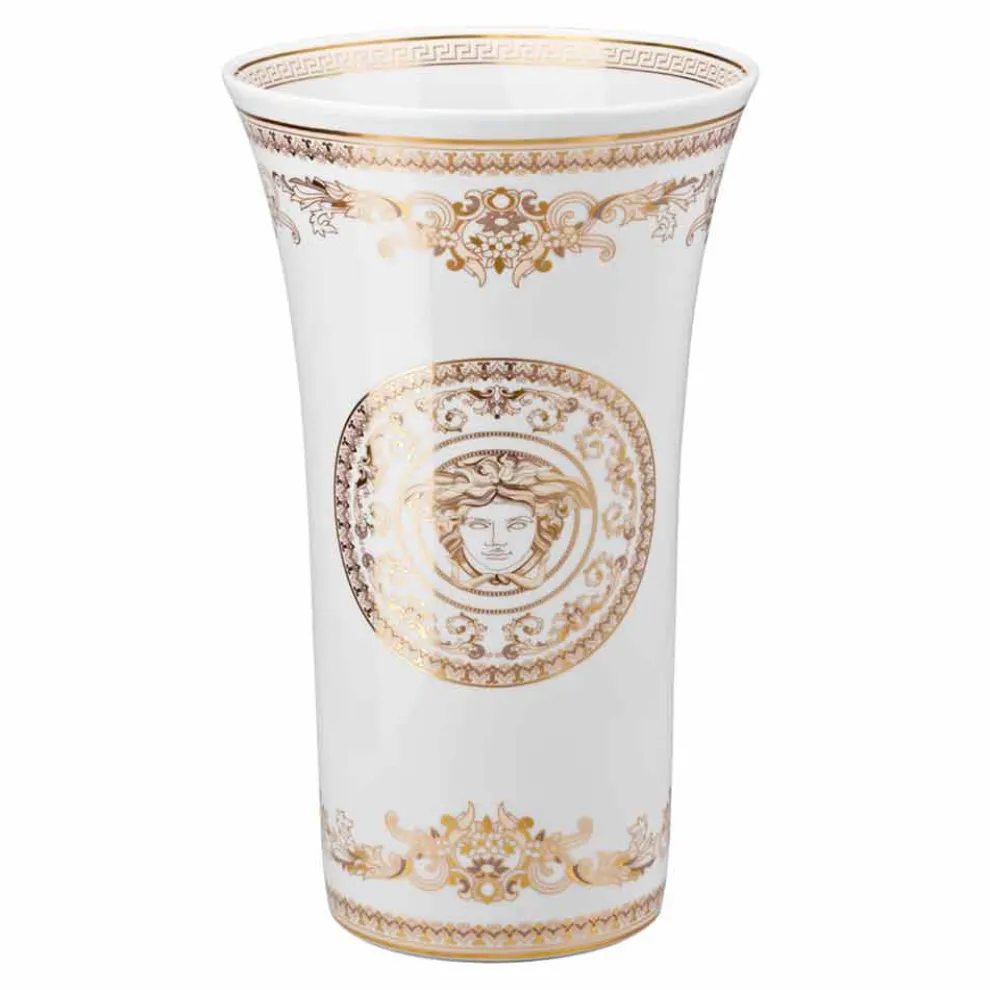 Rosenthal Versace Medusa Gala Porzellan Design Vase h 34cm