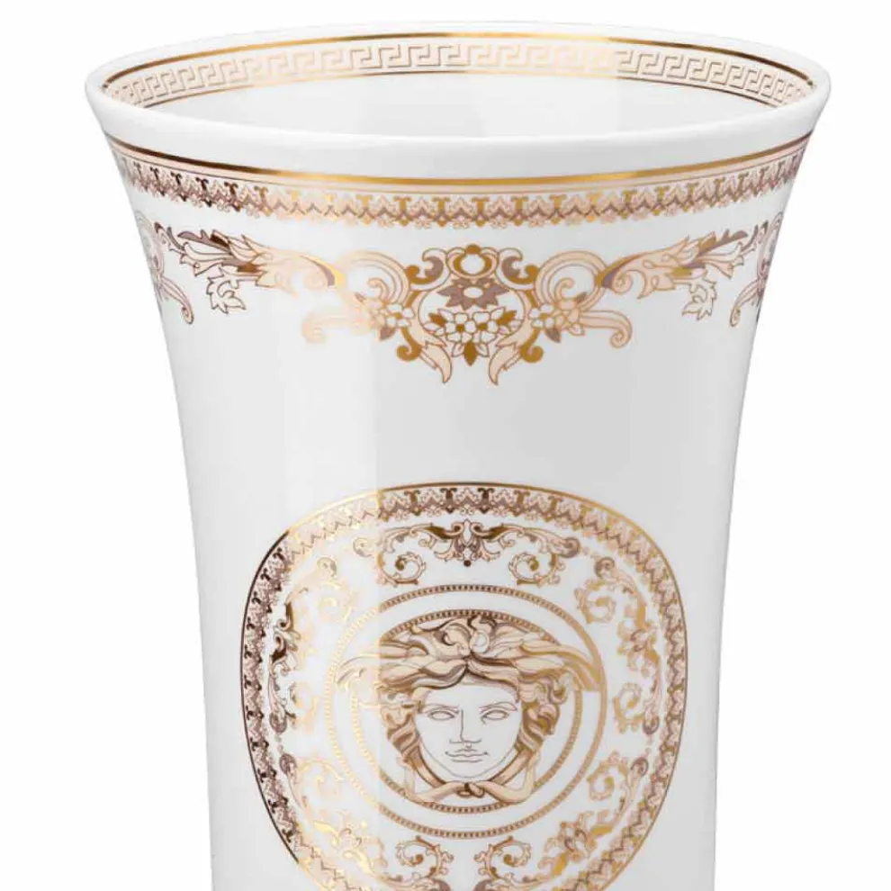 Rosenthal Versace Medusa Gala Porzellan Design Vase h 34cm