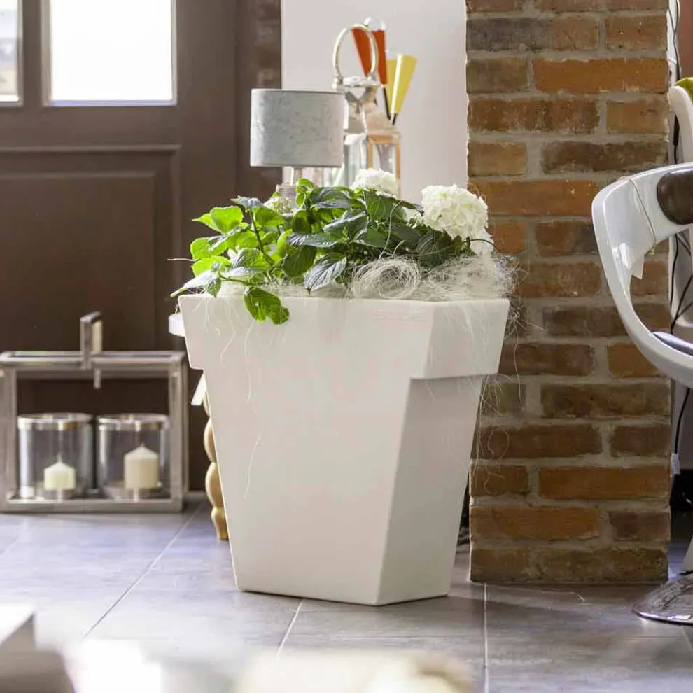 Dekorativer Vase für Außen / Innen mit modernem Design Slide Il Vaso