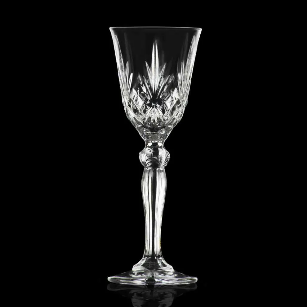 Vintage Design Likörglas aus ökologischem Kristall 12 Stück - Cantabile