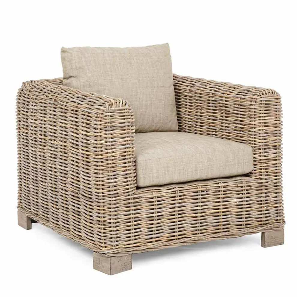 Innen- und Außen-Rattansessel von Homemotion - Ceara Design