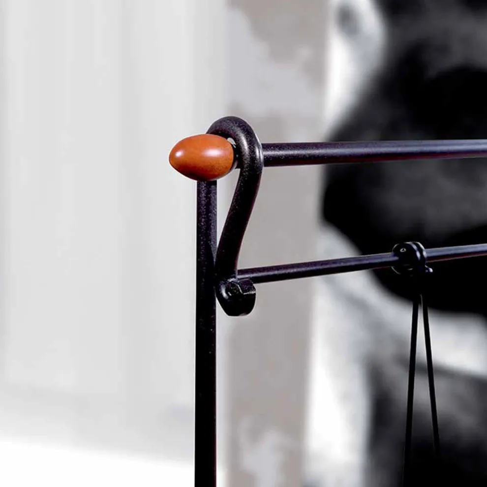 Perseo Einzelbett aus Schmiedeeisen in Design