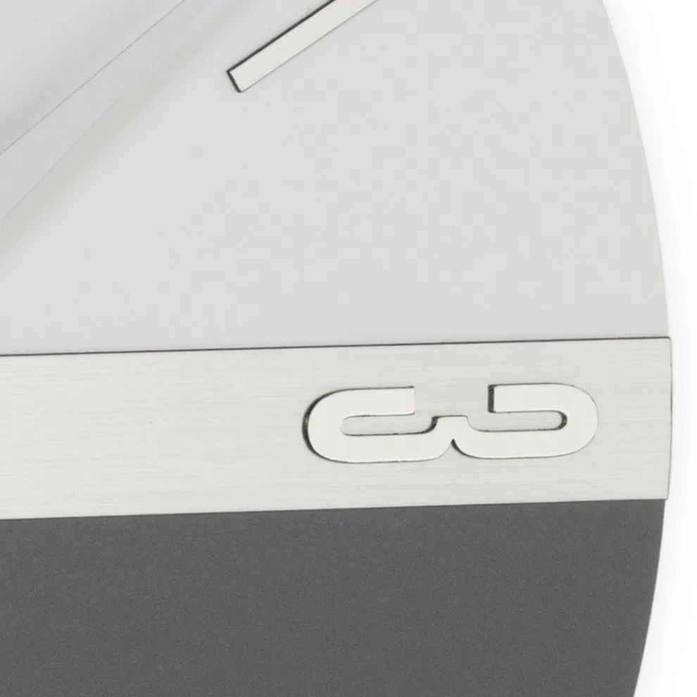 Wanduhr aus halbdichtem, expandiertem PVC Made in Italy - Ritmo