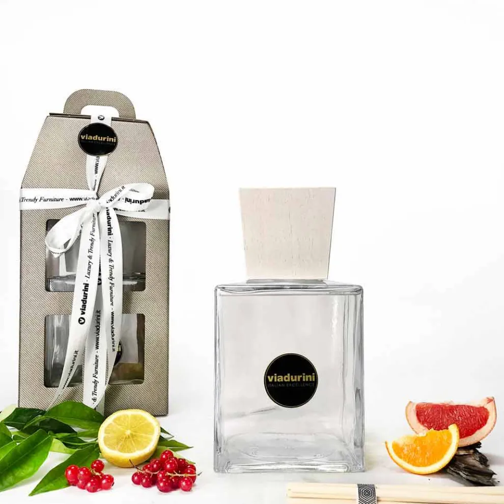 Raumduft Baumwolle und Hanf 2,5 Lt mit Stäbchen - Acquadipositano