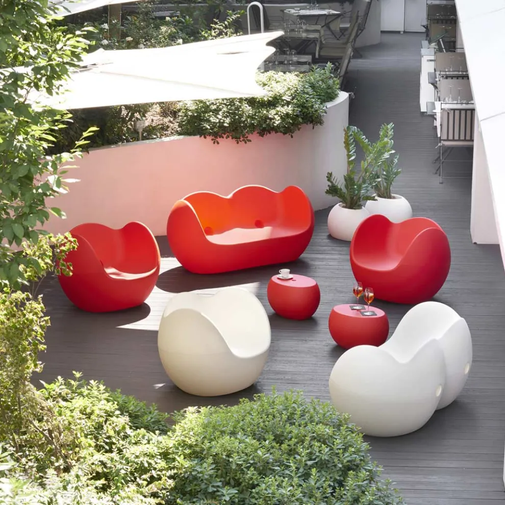 Slide Blossy Outdoor-Sofa Modernes Design Made in Italy