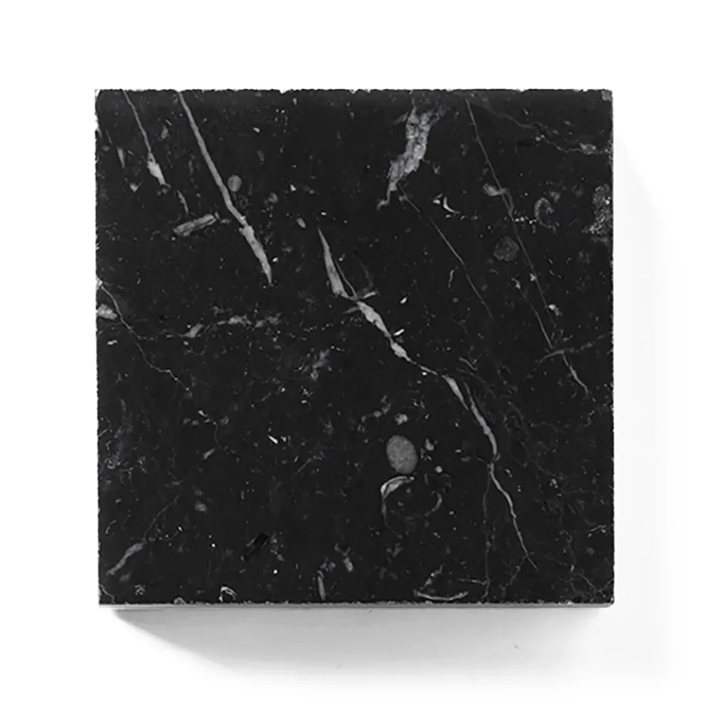 Rechteckiger Couchtisch mit Marmorplatte Made in Italy - Makino