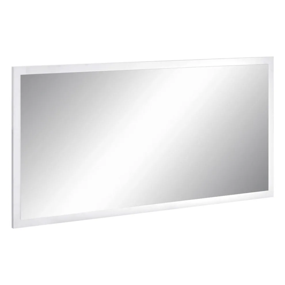 Rechteckiger Wandspiegel mit weißem oder anthrazitfarbenem Rahmen - Emanuelito