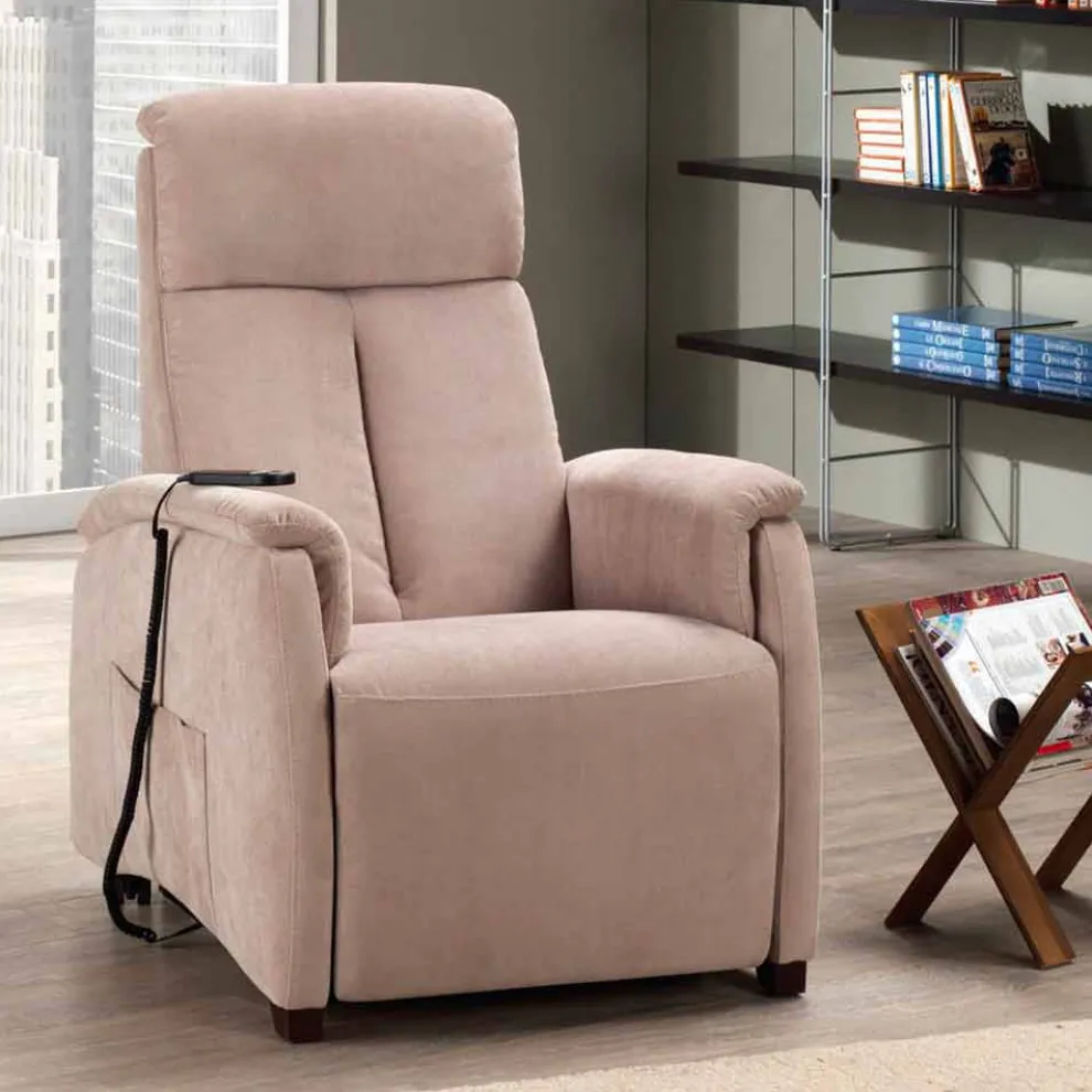 Relaxsessel mit 1 Motor und Aufstehhilfe Via Venezia