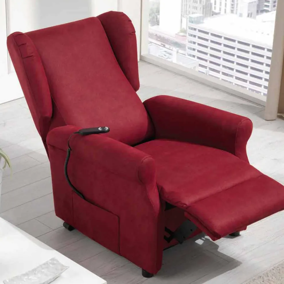Relaxsessel mit Aufstehhilfe und 1 Motor Made in Italy Via Verona