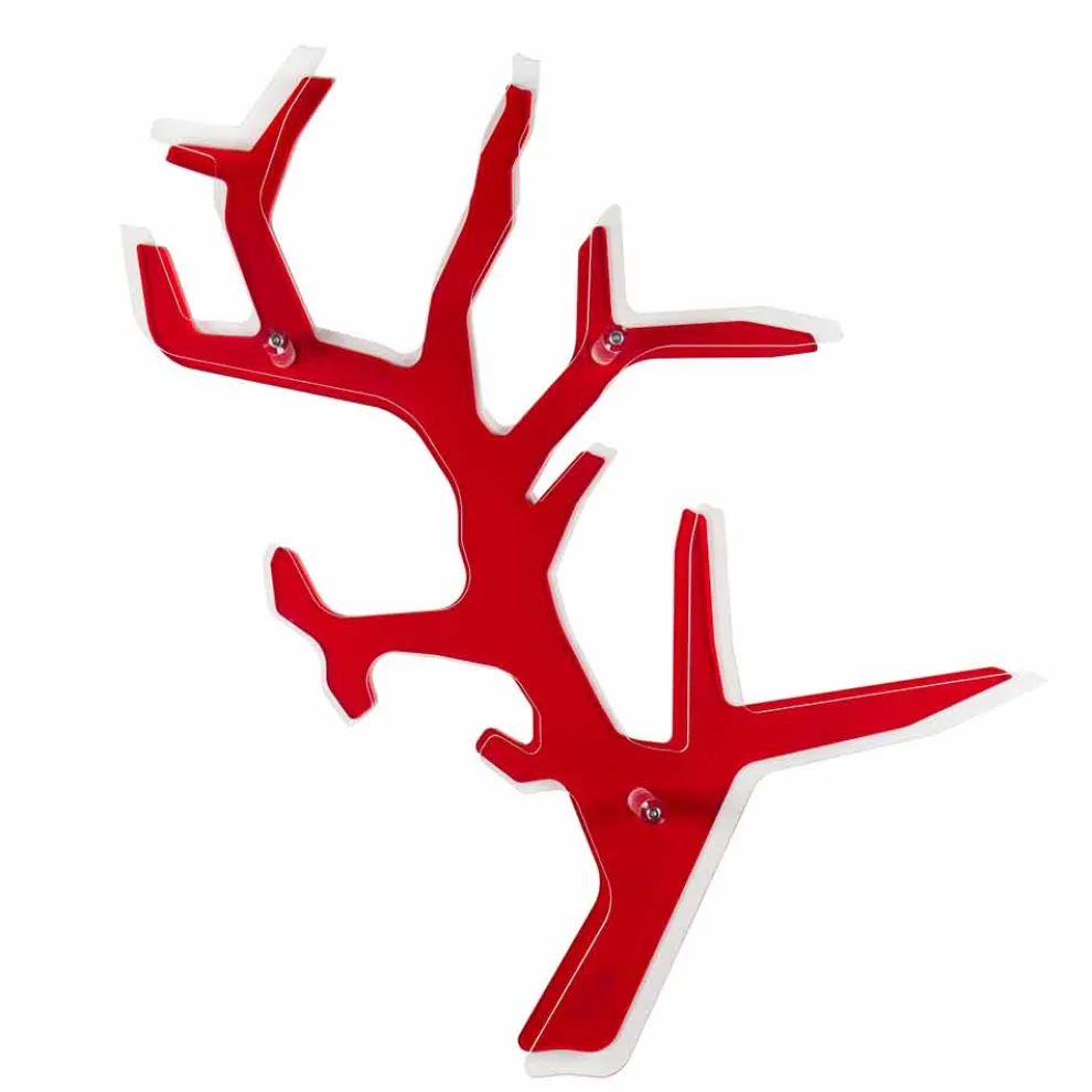 Roter Wandbücherschrank des modernen Entwurfs Carols, hergestellt in Italien