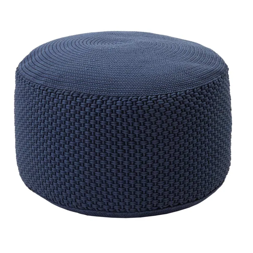 Runder Gartenhocker aus Polypropylen in 3 Farben Made in Italy - Francisco