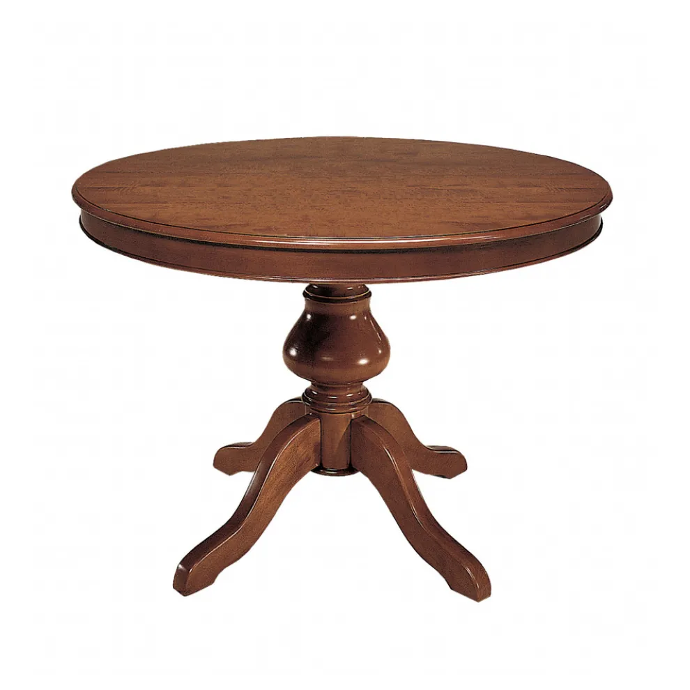 Runder Tisch mit 34 cm Verlängerung, hergestellt in Italien – Tellus