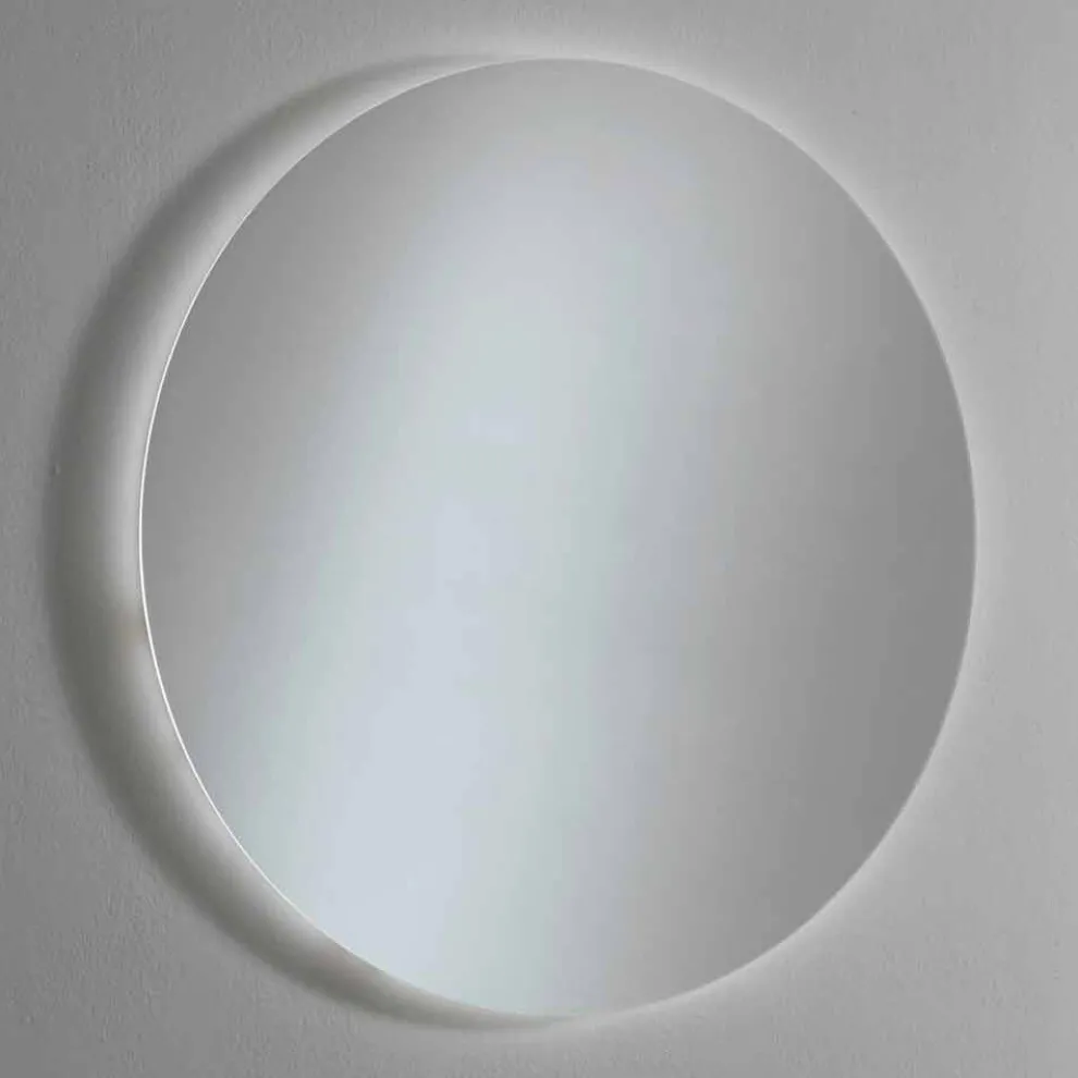 Runder Wandspiegel mit Hintergrundbeleuchtung und LED Made in Italy - Ronda