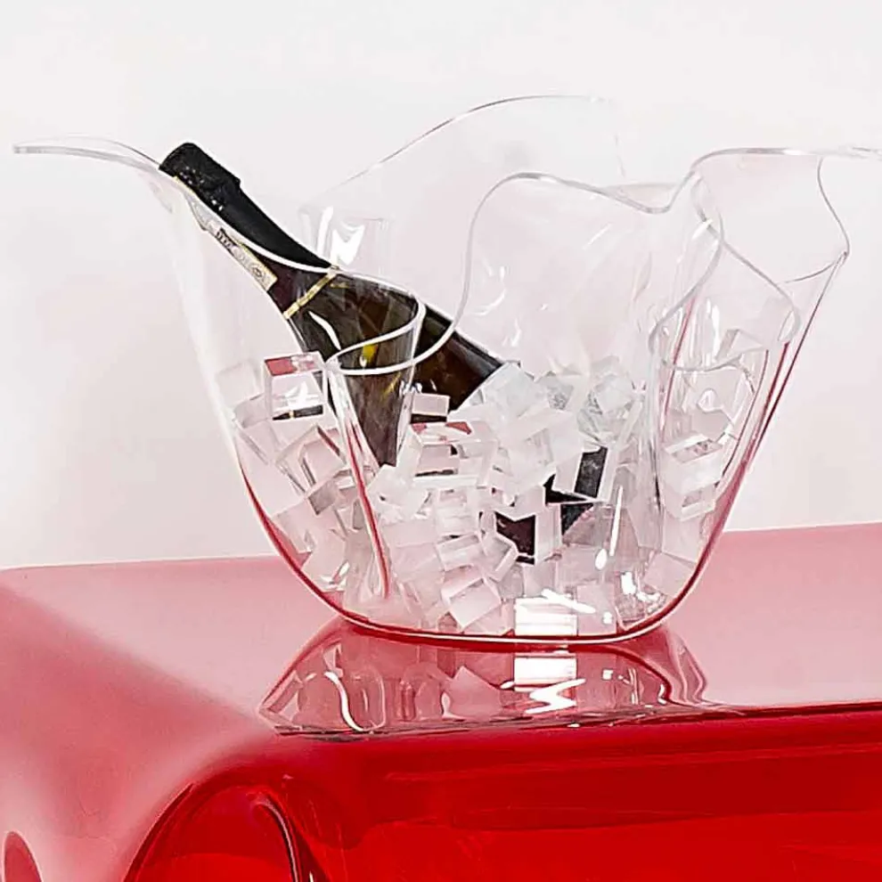 Pina Indoor / Outdoor Mehrzweckvase, transparent, modernes Design