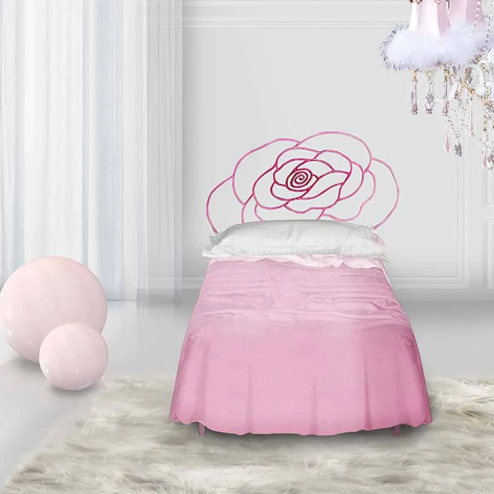 Centauro Einzelbett aus Schmiedeeisen in Design