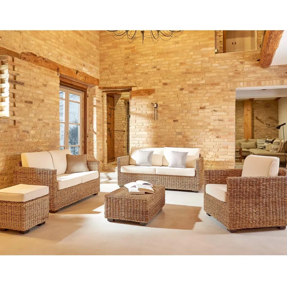 Outdoor-Tisch aus Abaca-Faser - Raziel