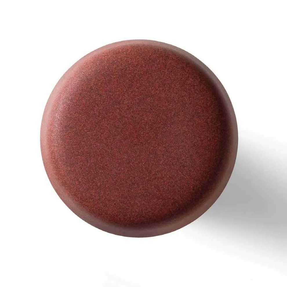 Hoher Gartenhocker aus farbigem Polyethylen Made in Italy - Desmond