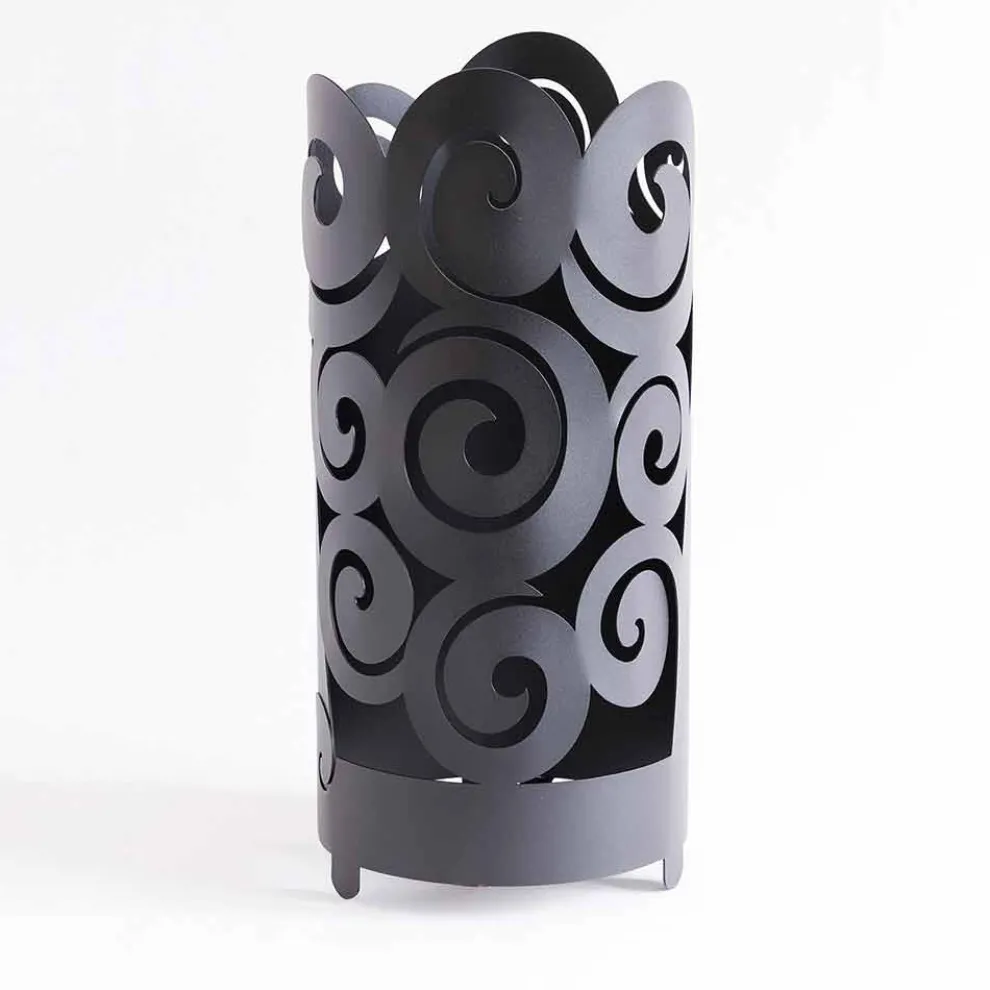 Schirmständer in modernem Design aus farbigem Eisen Made in Italy - Astolfo