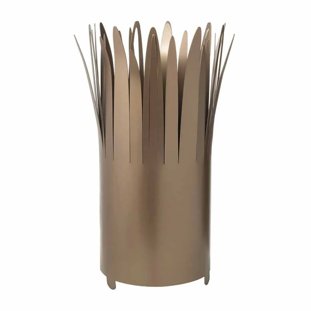 Schirmständer in modernem Design aus Eisen mit Radicale-Form Made in Italy - Fuoco