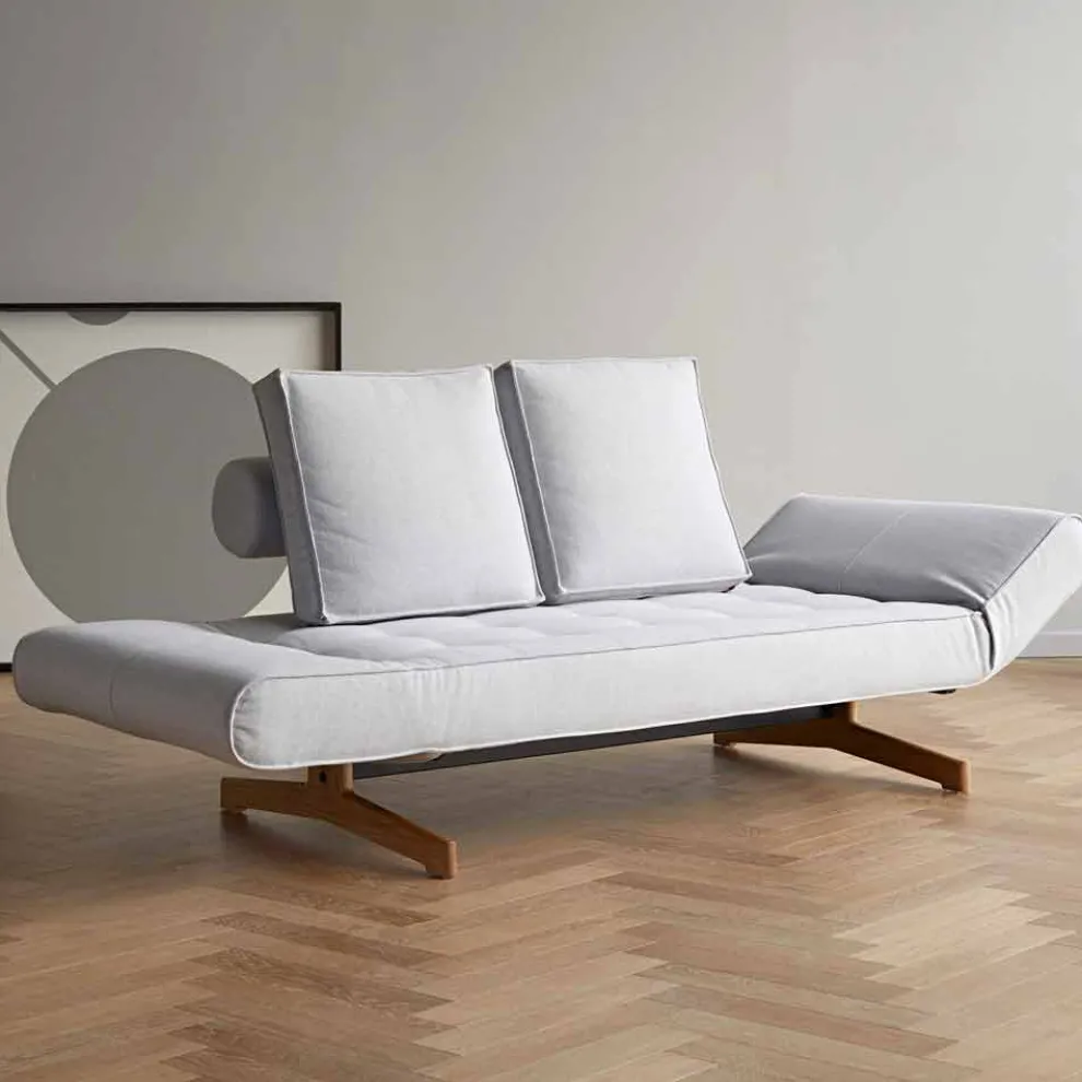 Schlafcouch in modernen Design aus Polsterstoff Ghia by Innovation
