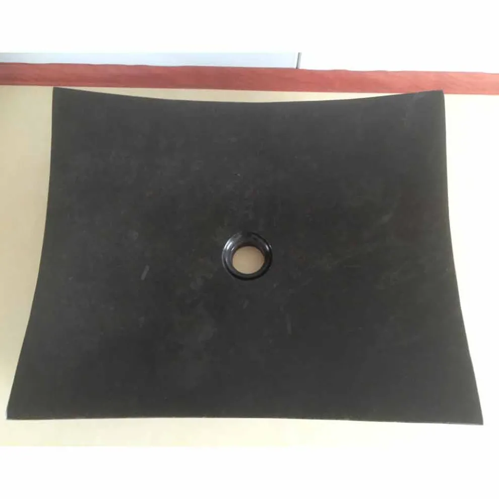 Schwarzes Aufsatzwaschbecken für Badezimmer aus Love-Naturstein, Einzelstück