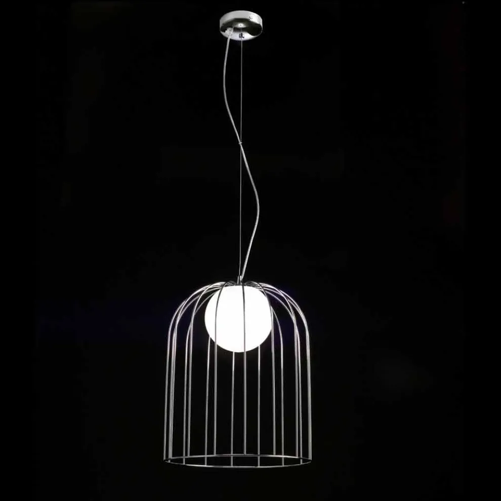 Selene Kluvì Hängelampe aus geblasenem Glas Ø33 H 41/150 cm