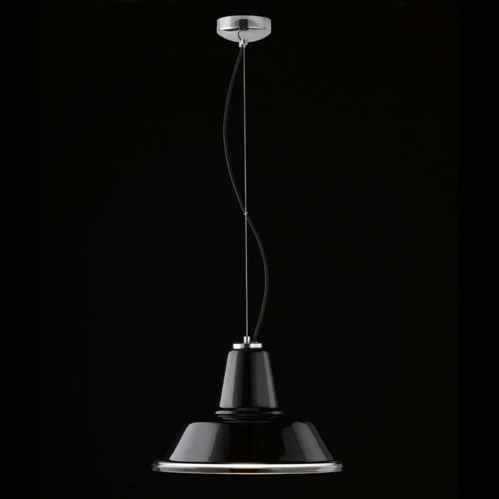 Selene Lampara  Hängelampe aus geblasenem Glas Ø37 H 24/140 cm