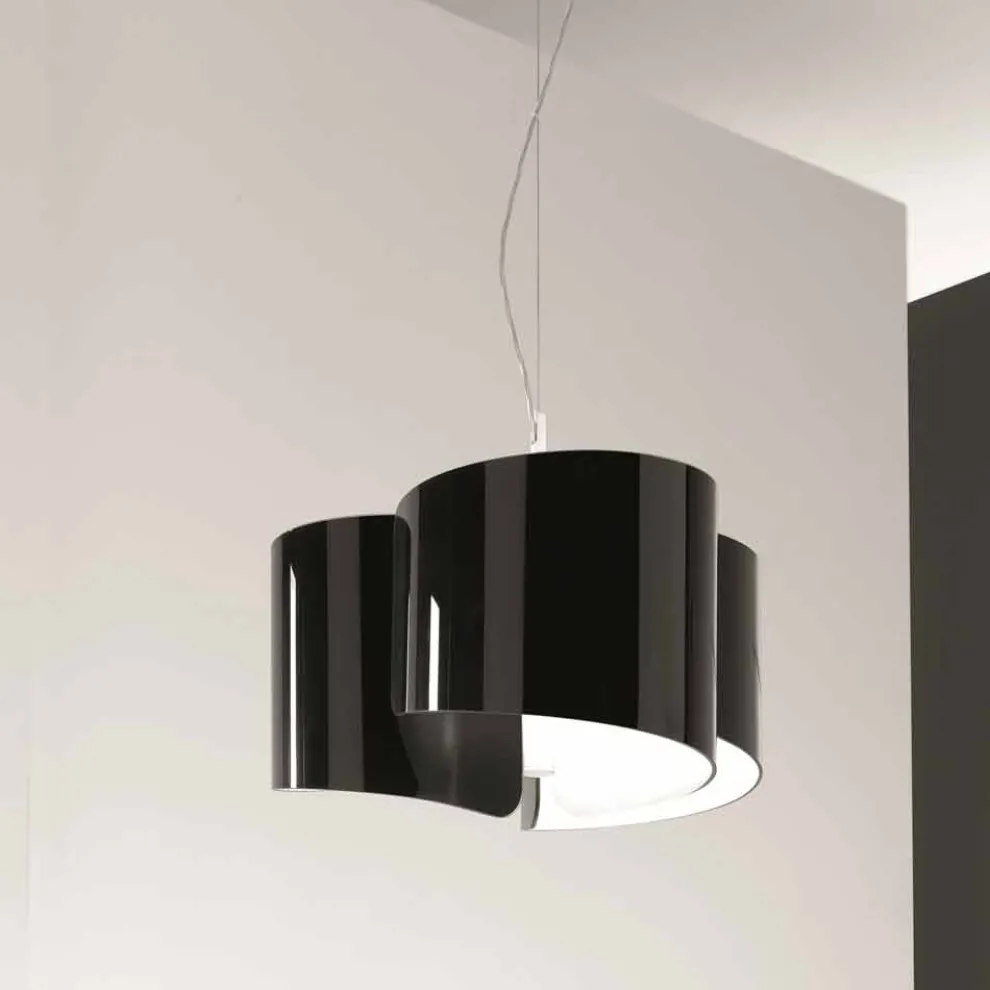 Selene Papiro Hängelampe made in Italy Ø46x H 140 cm