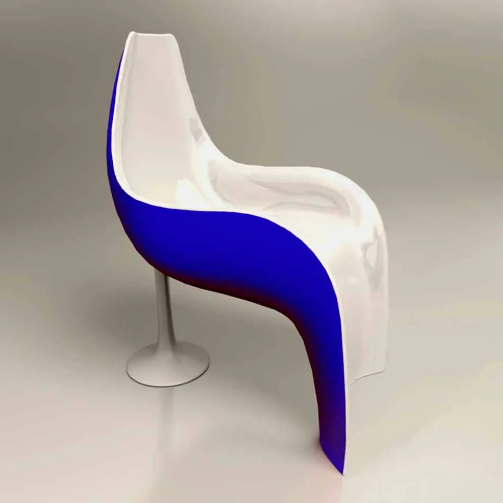 Sessel aus Solid Surface® Helled Made in Italy