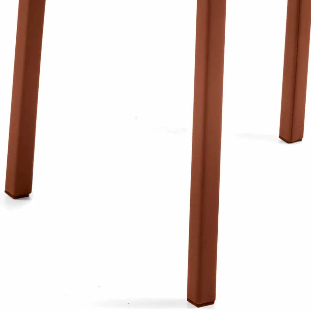 Sessel made in Italy auf lederbeschichtetem Niles, modernes Design