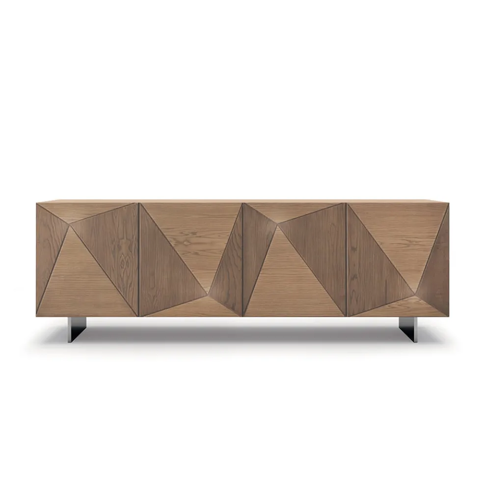 Sideboard aus Eschenholz, handgefertigt in Italien – Hervorragend