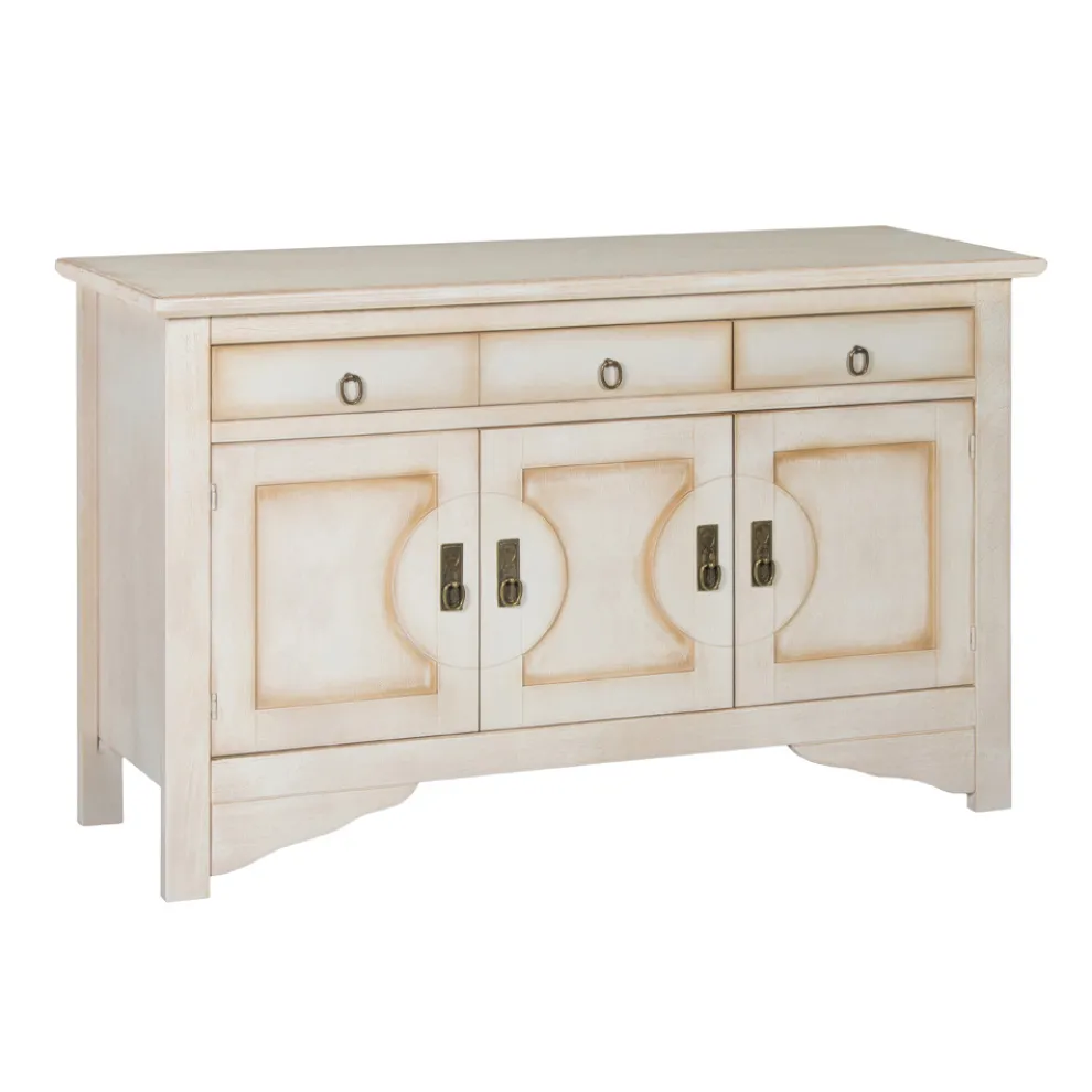 Sideboard mit 3 Türen und 3 Schubladen in verschiedenen Ausführungen, hergestellt in Italien – Ganesha