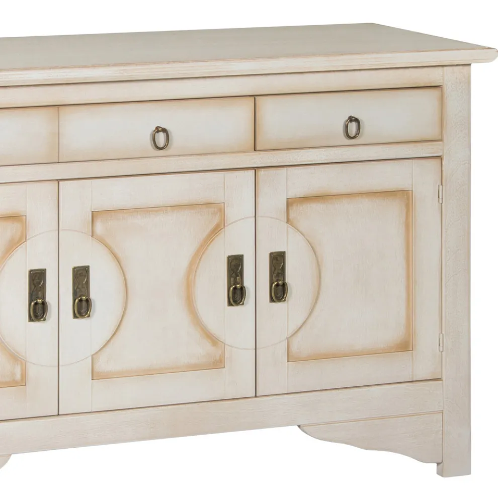 Sideboard mit 3 Türen und 3 Schubladen in verschiedenen Ausführungen, hergestellt in Italien – Ganesha