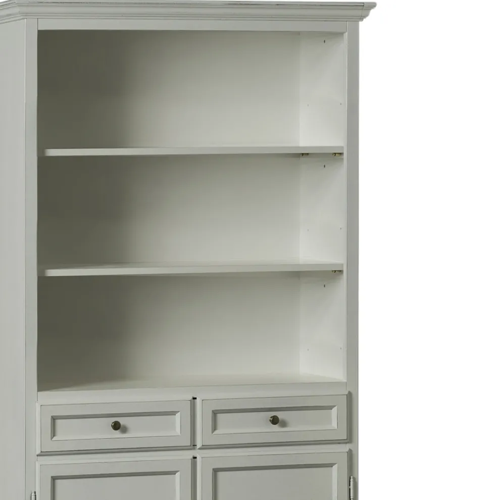 Sideboard mit 2 Türen, 2 Schubladen und 2 offenen Regalen, hergestellt in Italien – Camene