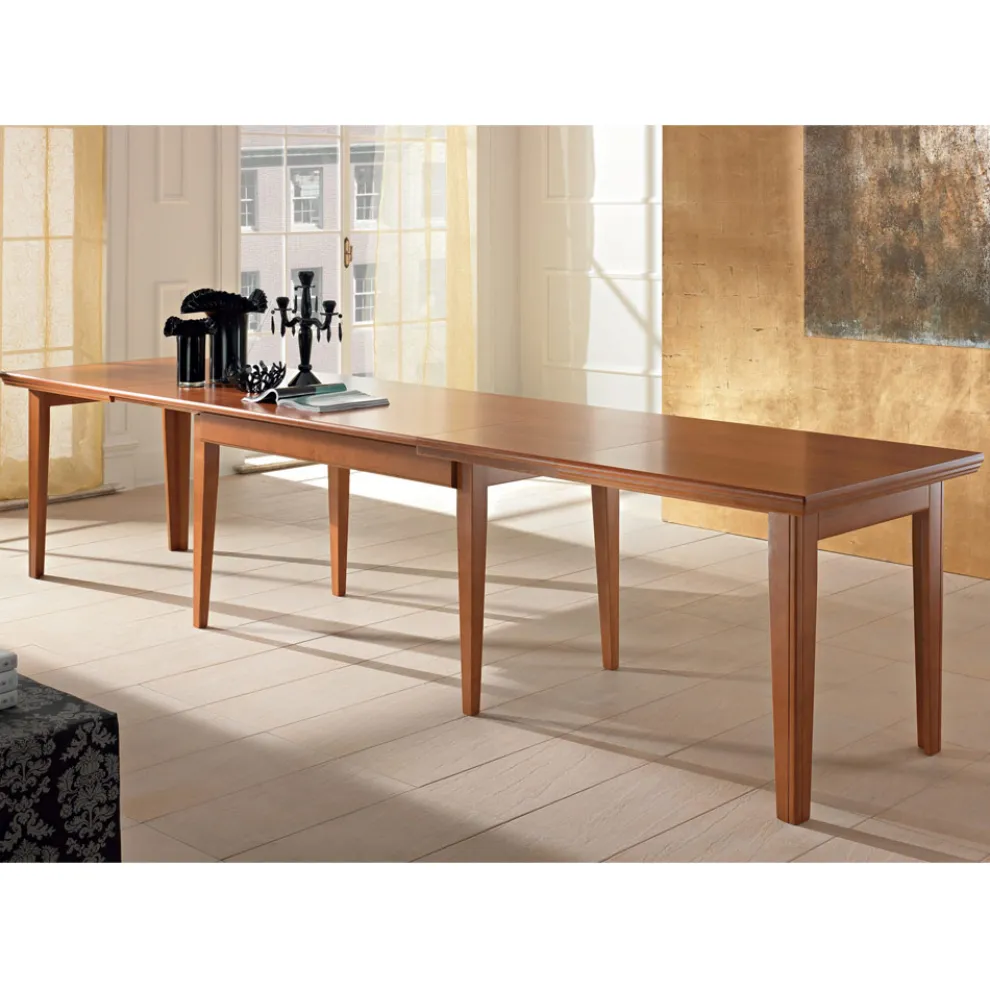 14-Sitzer-Design-Holz-Esstisch bis 380 cm - Marzena