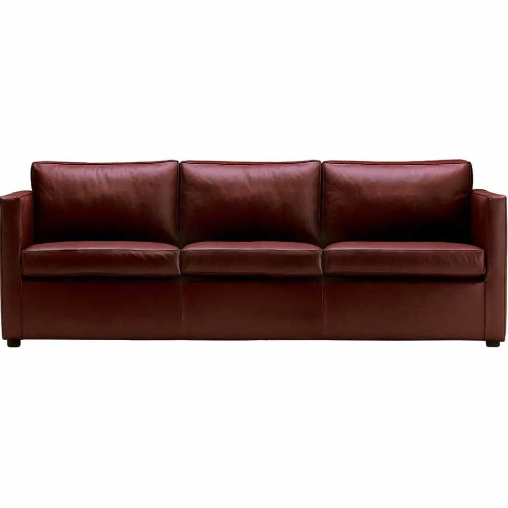 3-Sitzer-Sofa mit hochwertigem Made in Italy Leder bezogen - Centauro