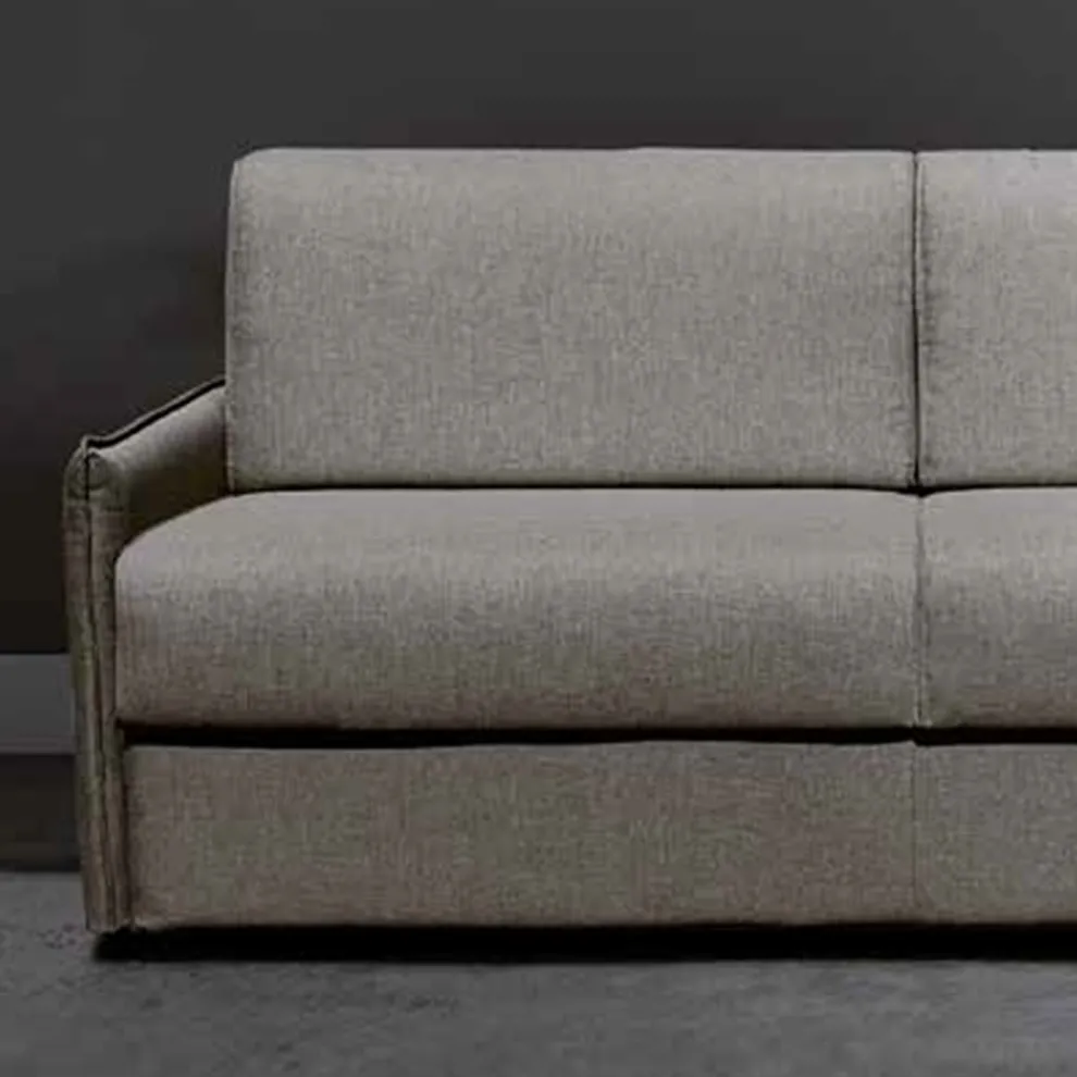 Sofa umwandelbar in 2- oder 3-Sitzer Bett Stoff Made in Italy - Geneviev