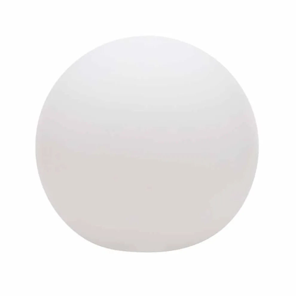 Solarenergie LED Stehleuchte in buntem runden Design - Globostar