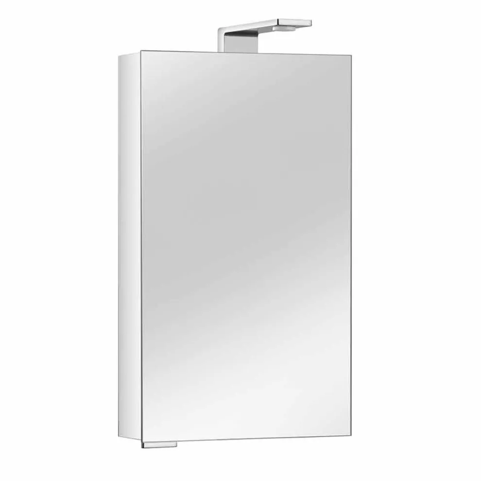 Spiegelschrank mit Kristalltür und Chromdetails, Modern - Maxi