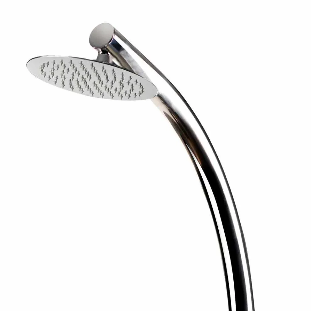 Außendusche mit Edelstahl-Gewindebohrer Made in Italy - Yuki