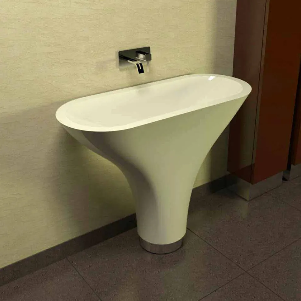 Standwaschbecken in modernem Design Flounder Made in Italy