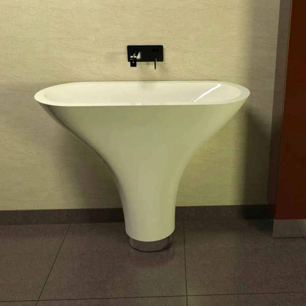 Standwaschbecken in modernem Design Flounder Made in Italy