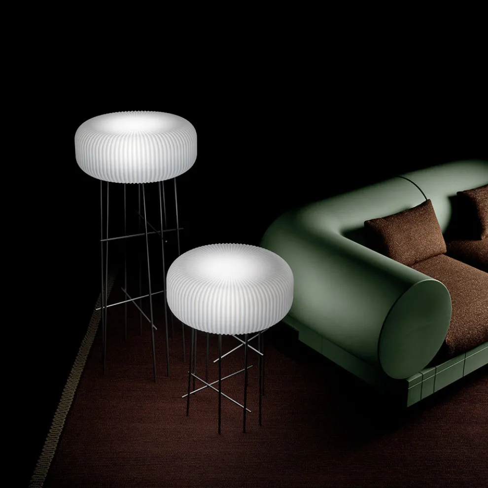 Stehlampe aus Polyethylen in verschiedenen Größen - Disco