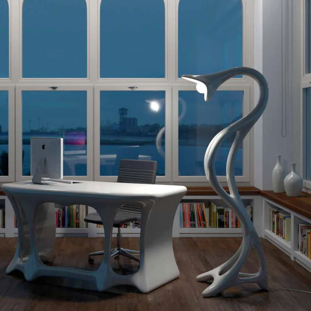 Stehlampe in modernem Design Drago Made in Italy