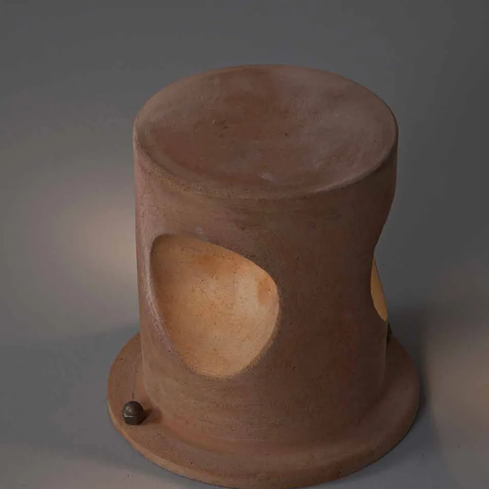 Stehlampe, modernes Design mit 3 Lichtern, U-Boot - Toscot