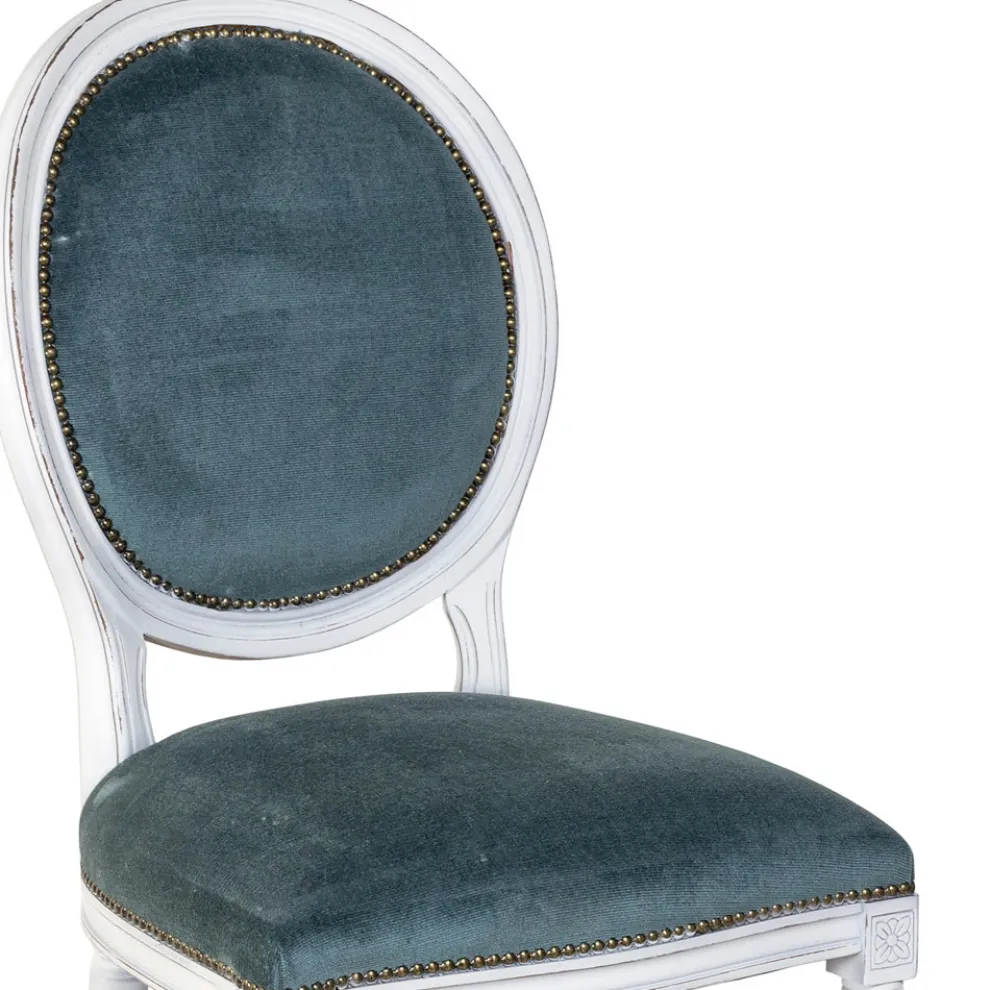 Stuhl aus massivem Buchenholz und Sitz aus Schaumgummi, hergestellt in Italien – Lamiral