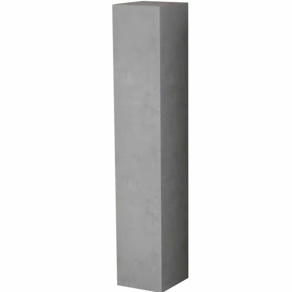 Säule Badezimmermöbel 6 Regale mit Tür in 4 Ausführungen - Antanta